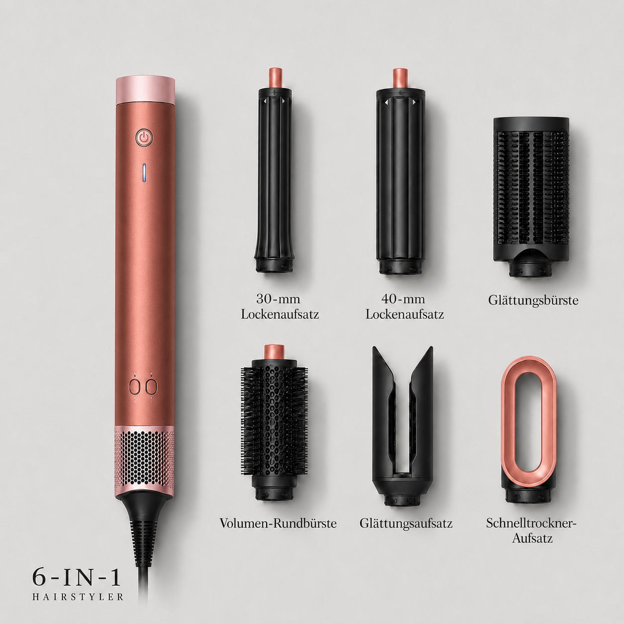 Glow2day 6in1 Multi Hairstyler